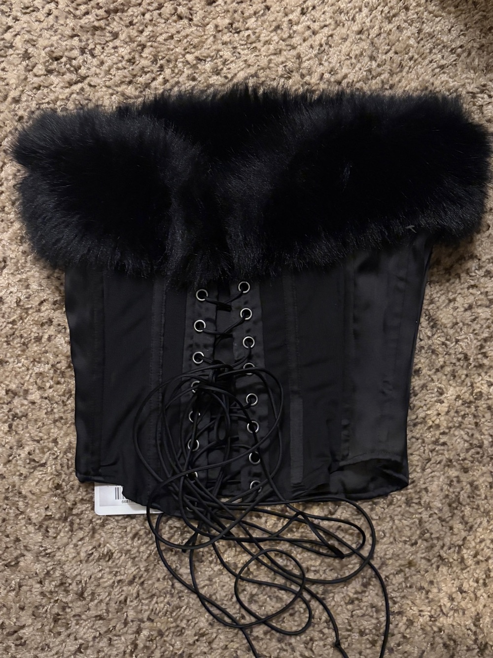 Selkie Caviar Bunny Corset Top xs